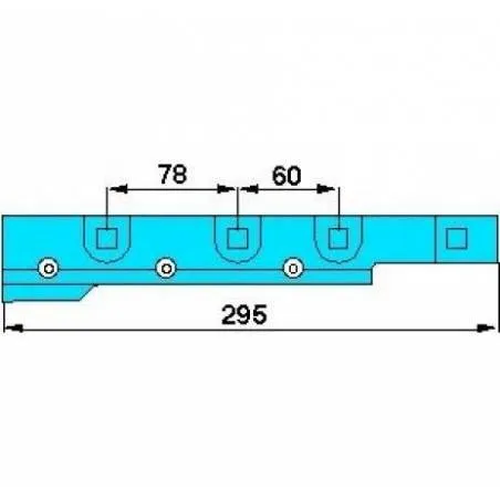 Capat cutit combina Claas Compact, Dominator 610070