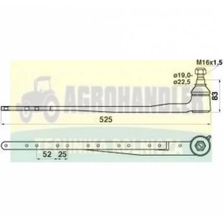 Capat Cutit Combina John Deere AZ41726, 600-AZ41726, JD-120
