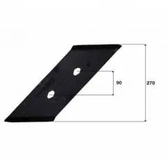 Varf Brazdar Naud 03054502G, 03054502L