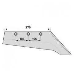 Brazdar plug lenken stanga m22sl , 3333811 OE Frank - 1