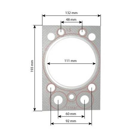 Garnitura Chiuloasa Zetor Z69010571, 83005904, PE69010571
