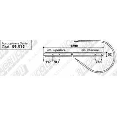 Centura presa balotat ama 59.301 202219 Agricola Ricambi - 1