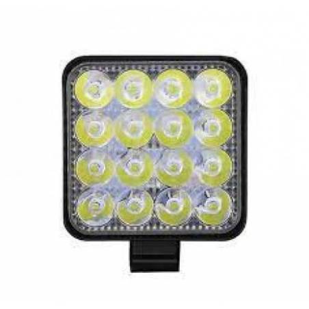 Proiector Pătrat, 16 LED-uri, 95 x 95x 25 mm Tapffer - 1