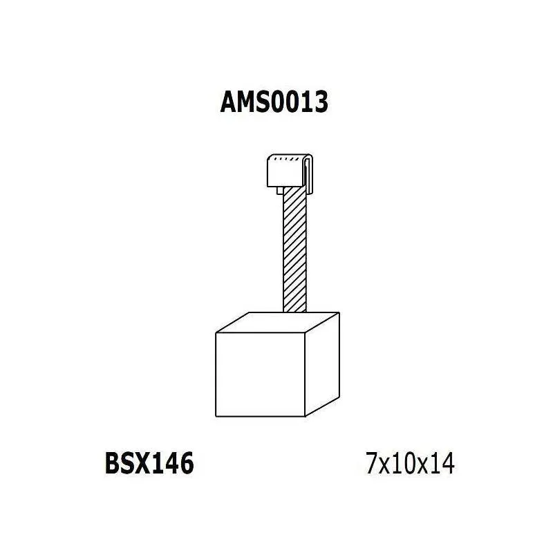 Set Perii Electromotor, AMS0013, 1004320911, 1007014137 Magneti Marelli - 1