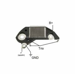Releu Tensiune Alternator 12V, VR-D701, CQ1010011  - 1
