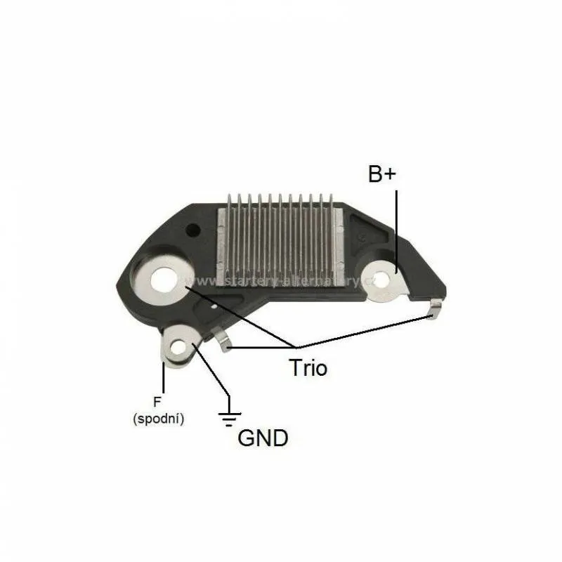 Releu Tensiune Alternator 12V, VR-D701, CQ1010011  - 1