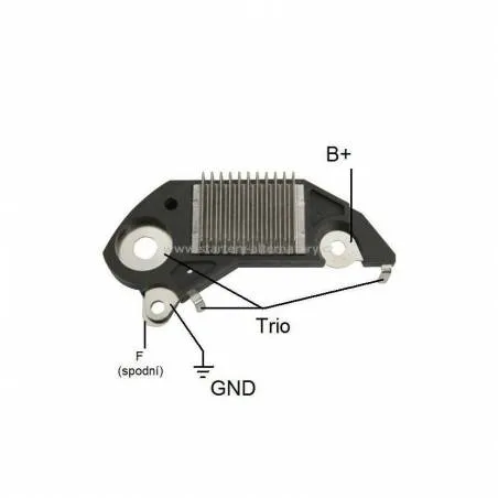 Releu Tensiune Alternator 12V, VR-D701, CQ1010011  - 1