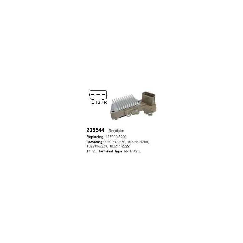 Releu Alternator BMW 14V, YLE102400, 12317509342, 12317515029, 31100P7F00331  - 1