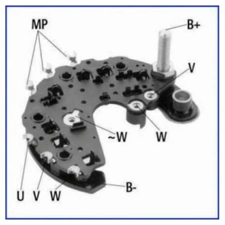 Punte Diode Alternator Renault, 7701044722, 7701044993, P5077197 Cargo - 1