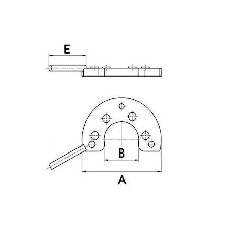 Punte Diode Alternator Perkins, 2871A161, 132721Z