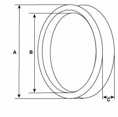 Bucsa Alternator, SBU9095, 12,40x16,50,12,4x16,5, 12x16