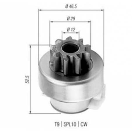 Bendix Electromotor 9 Dinti BMW, 12411350236, 136257