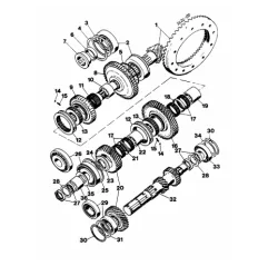 Rulment transmisie cutie viteze Case-IH 3223127R91 CNH - 1