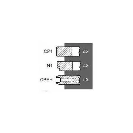 Set segmenti motor Fiat Fi 103 MM 1909706,120121000200,08-783900-00