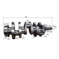 Arbore cotit Ford 3 pistoane, 87800469, C5NE6303, C5NE6305, E0NN6303AC Kmp - 3