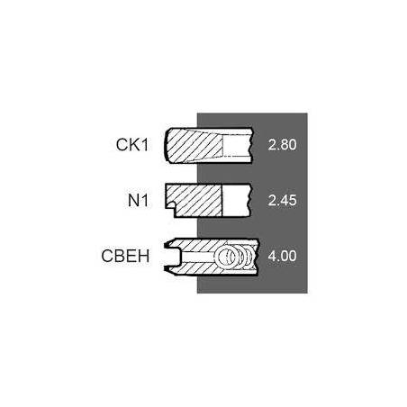 Set segmenti motor New Holland Fi 104 MM 1931204, 1931019, 34-284 Vapormatic - 2