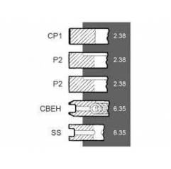 Set segmenti motor Perkins Ø 98.48 MM - STD 41158025, 41158041