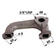 Galerie evacuare Landini 734874M1, 37781341,734874R1