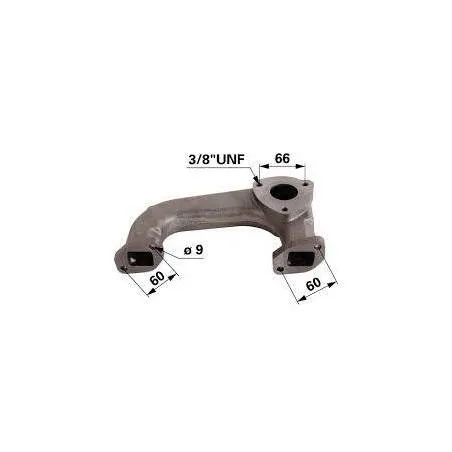 Galerie evacuare Landini 734874M1, 37781341,734874R1