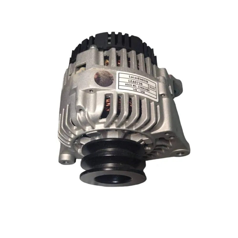 Alternator Massey Ferguson 14V-120A, 3780634M1 Lucas Elektrik - 1