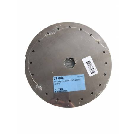 Disc semanatoare Gaspardo 20 gauri 5.5mm, 77.606, 22230047 Agricola Ricambi - 1