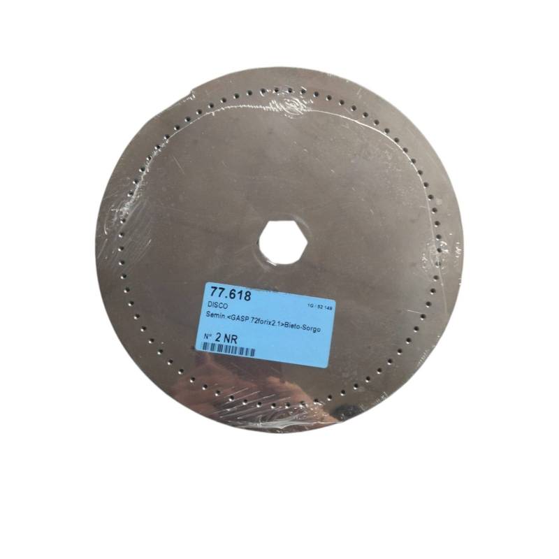 Disc semanatoare Gaspardo, 72 Gauri 2.1mm, 77.618, 22230213 Agricola Ricambi - 1