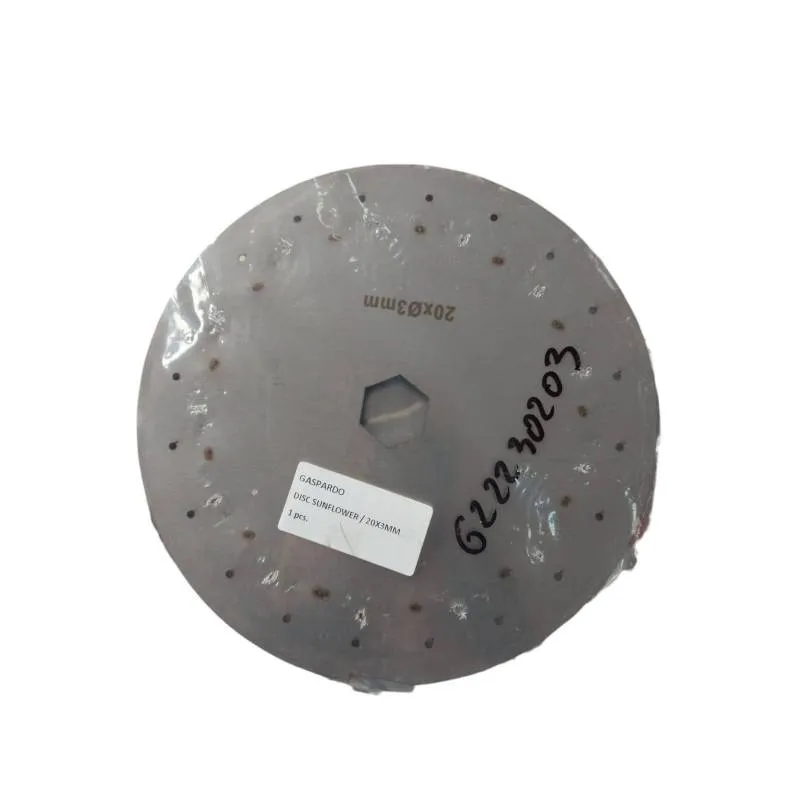 Disc semanatoare Gaspardo, 20 gauri, FI 2.5mm, G22230203R , G10121680R Agricola Ricambi - 1