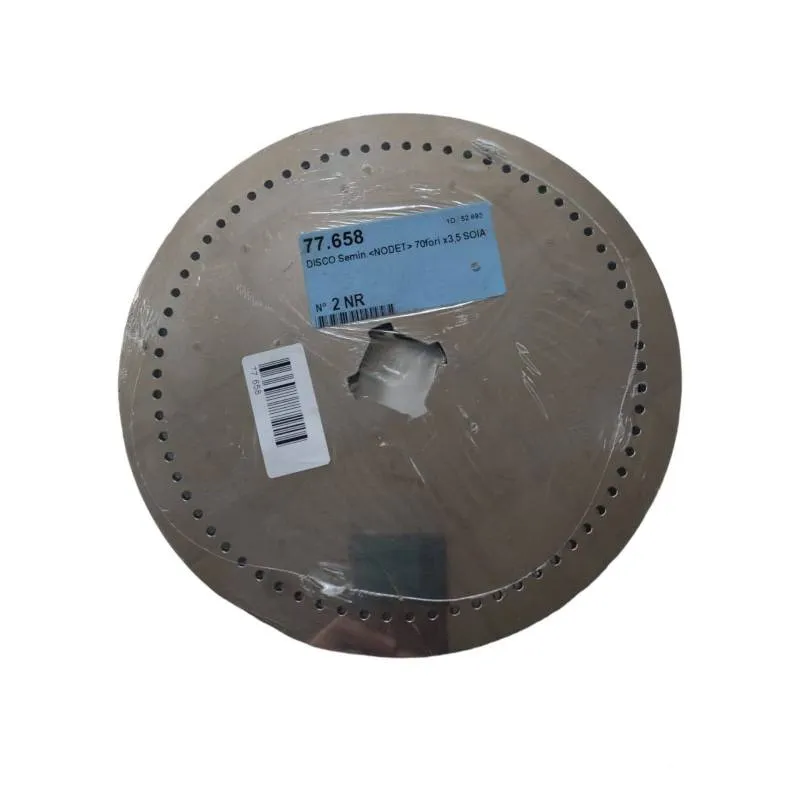 Disc semanatoare Nodet pentru Soia, 70 gauri, FI 3.5mm, 77.658 Agricola Ricambi - 1