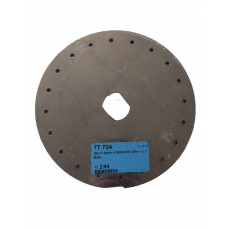 Disc semanatoare Carraro, 20 gauri, FI 5.5mm, 77.704 ,097839 Agricola Ricambi - 1