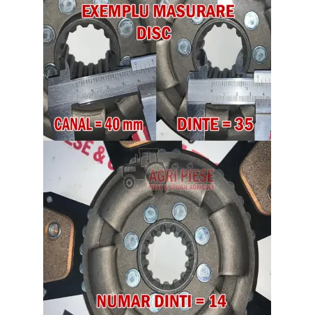 Disc Ambreiaj Case, McCormick 221-183, 223808A1