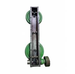 Baie cositoare Turdeasca 1.65 completa cu fulie mare si butuc - 4