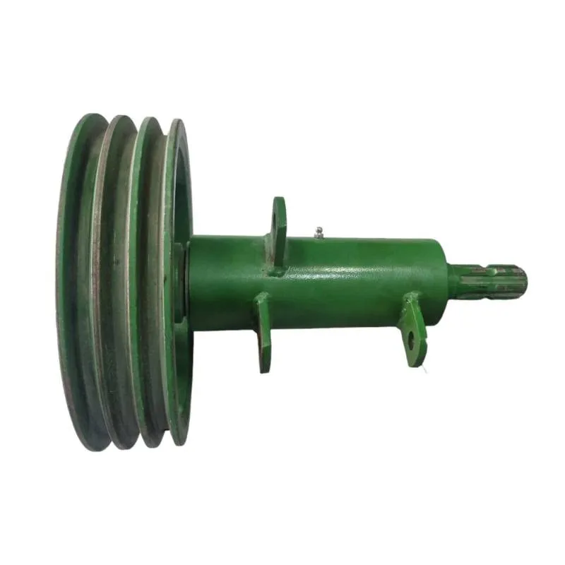 Fulie cositoare turceasca 1.65 asamblata cu ax si suport - 1