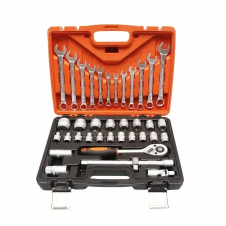 Trusa chei combinate si tubulare 37 piese - 1