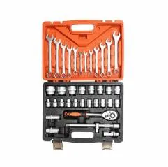 Trusa chei combinate si tubulare 37 piese
