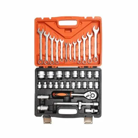 Trusa chei combinate si tubulare 37 piese