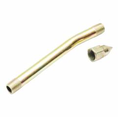 Teava metalica cu reductie 120mm pentru pistol gresare(decalimetru) ART74