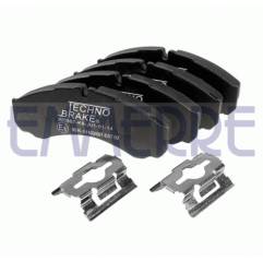 Set placute frana punte spate Iveco Daily, VWA29260-29121 - 1