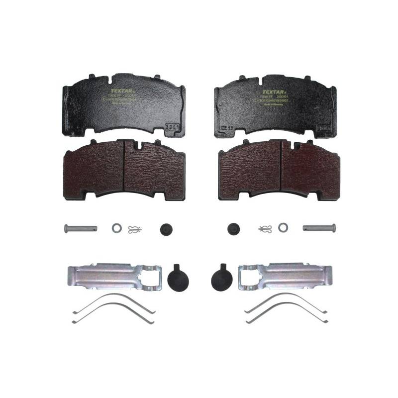 Set placute frana BPW WVA 29171 - 1