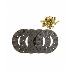 Set ferodo disc frana Renault 1000, 30, 400 152X80mm 6005000415, 7701200201 - 1