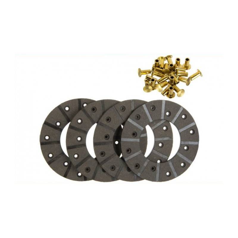 Set ferodo disc frana Renault 1000, 30, 400 152X80mm 6005000415, 7701200201 - 1