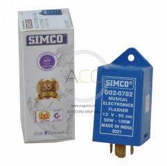 Releu semnalizare electronic 12V, 4 pini D02-0782