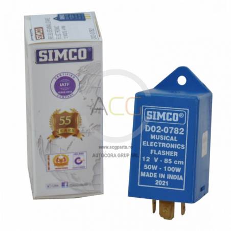 Releu semnalizare electronic 12V, 4 pini D02-0782