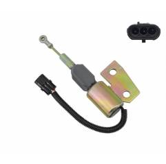 Solenoid pompa injectie Case IH Maxxum  87420952, J930658 - 1