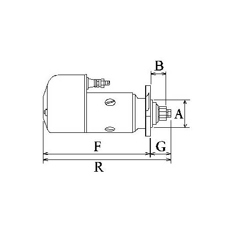 Electromotor Mercedes A0011513801, A0011513701