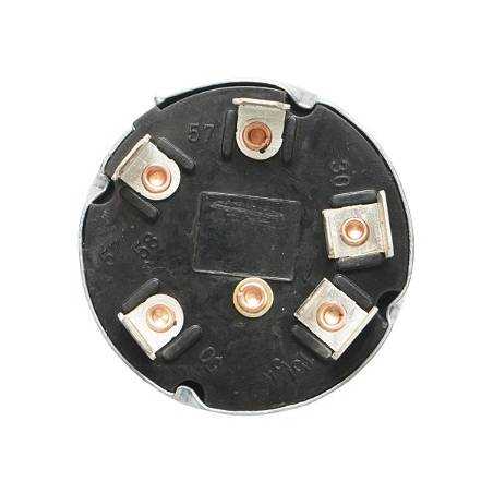 Contact Pornire cu Cheie, 12V, 7 Pini, Fiat, Case IH ATR92300, 81871583, E7NN11N501AC - 1