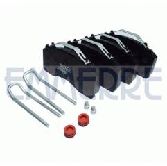 Set placute frana MAN TGA/TGS/TGX 29279, 81508205112 - 1