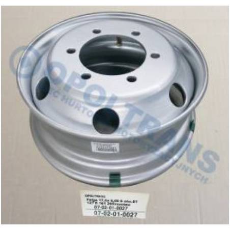 Janta 17.5X6.00 ET127 Man TGL/Mercedes Atego - 1