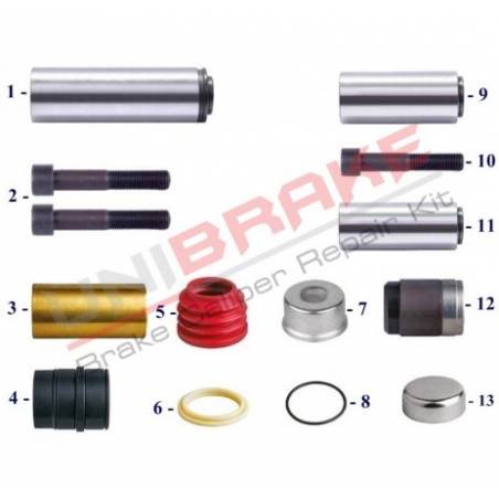 Kit reparatie etrier Mercedes Actros A0004201282,A0004200782 - 1