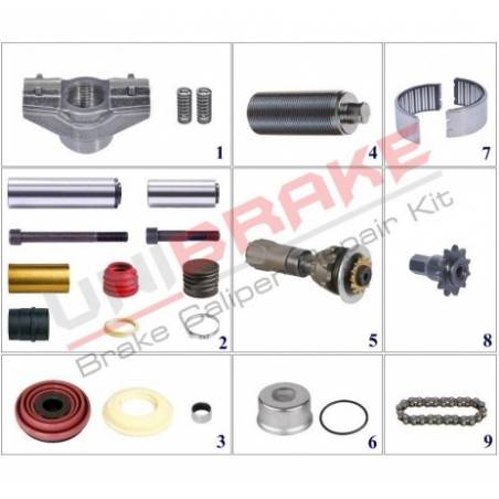 Kit reparatie etrier Knorr UNB5127, 81508226009 - 1