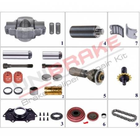 Kit reparatie etrier Knorr CT5908, UNB5128 - 1